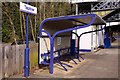 Cycle rack on Taplow Station