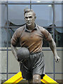 Statue of Billy Wright (detail), Molineux Stadium, Wolverhampton