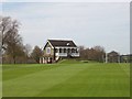 SU5199 : The Cricket Pavilion, Radley College by David P Howard