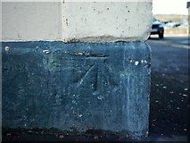 J4874 : Bench Mark, Newtownards by Rossographer
