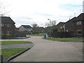 Modern houses on a close off Howdale Road, Hull