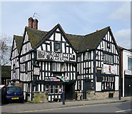 SO9496 : The Greyhound and Punchbowl in Bilston, Wolverhampton by Roger  D Kidd