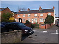 Cottages at the corner of Henry Street and Herberts Lane