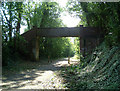 Disused Footbridge South of Charlton Marshall