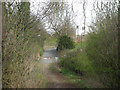 The Severn Way as it enters Shrewsbury