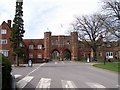 SU5199 : Entrance arches, Radley College by David P Howard