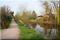 Canal towpath, Grantham Canal