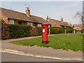 SY6790 : Dorchester: postbox № DT1 181, Wessex Road by Chris Downer