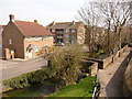 Dorchester: footbridge over the Frome at Mill Street