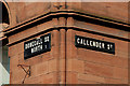 Donegall Square North sign, Belfast