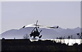 Getting airborne at Plockton