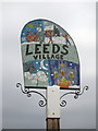 TQ8252 : Leeds Village Sign by Oast House Archive
