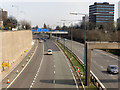 M602 towards Albert Road Bridge.