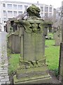 Cherub on the headstone