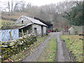 Farm beside Afon Sychdyn, near Melin-y-Coed