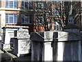 Tombs in the churchyard at St John, Waterloo