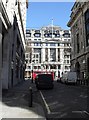 Looking from The Strand along Montral Place towards Aldwych