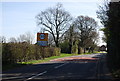 Entering Sissinghurst on the A262