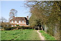 High Weald Landscape Trail approaching Cranbrook