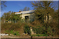 Former engine shed and workshop, Betchworth Quarry