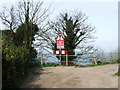 End of the road, Oak Lane, East End, Minster