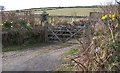 Entrance gate to Tyddyn Hir