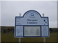 NY0538 : Welcome to Maryport Cemetery by John Lord