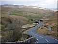 NY8620 : Road through the Lune valley approaching Grains o' th' Beck by Andrew Curtis
