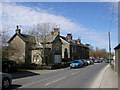 Houses on the B6479 through Horton in Ribblesdale