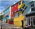 Painted houses in Kingswear