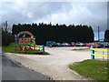 Entrance to Springfields Fun Park and Pony Centre