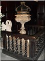 TQ3181 : The font within St Martin, Ludgate Hill by Basher Eyre