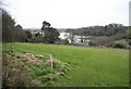 Kingsmill lake across the fields