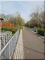 Cycle path, St Mellons