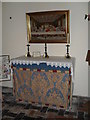 Side altar at St Laurence, Lurgashall