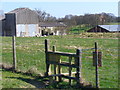 Stile at Baldhorns Park Farm