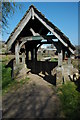 Lych gate to Abbey Dore