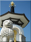 SP8740 : The Peace Pagoda by Dave Walsh