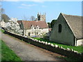 Manor Farm and the Church, South Stoke