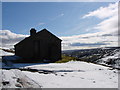 NY9302 : Shepherd's Hut above Blakethwaite Gill by Ed Jennings