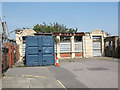 Old factory entrance, Holmwood Villas