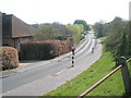 Cyclist  in Sheepwash Lane