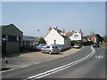 Approaching the garage in Midhurst Road