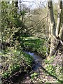 Stream by footpath to Ettington