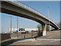 Footbridge over the A102