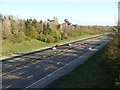 M5 Motorway looking south from near Willand