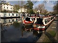 Narrowboats, Grand Union Canal, Paddington Branch