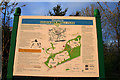 Information board at Birchwood Forest Park