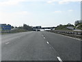 SP5179 : M6 Motorway at junction 1 by K. Whatley