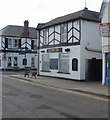 Closed Black Lion / Llew Du pub, Abergavenny